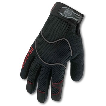 Ergodyne Proflex 812 Negro Mediano Cuero sintético/felpa Cuero sintético/felpa Guantes de trabajo - 720476-16273