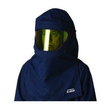 Imágen de PIP 9150-523ULT Azul Universal Protera/Ultrasuave Capucha con ventana contra relámpago de arco eléctrico (Imagen principal del producto)