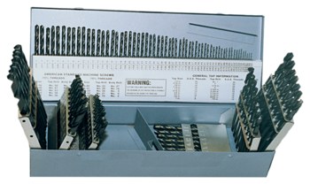 Imágen de Cle-Line 1801 135° Corte de mano derecha Acero de alta velocidad Heavy-Duty Juego de taladro de longitud Jobber C21128 (Imagen principal del producto)