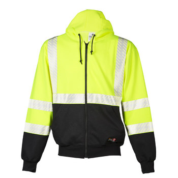 Imágen de ML Kishigo Premium Black Series Lima 4XG Modacrílica Mezcla Sudadera con capucha resistente al fuego (Imagen principal del producto)