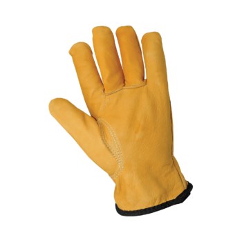 Global Glove CIA3200 Amarillo/naranja Grande Cuero Grano Cuero vacuno Guante resistente a cortes - cia3200 lg