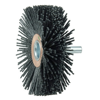 Weiler Burr-Rx 86171 Cepillo de rueda - Rizado Nailon cerda