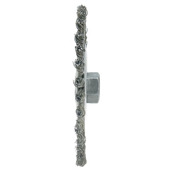 Weiler Vortec Pro 36307 Cepillo de rueda - Anudado - Circular trenzado Acero cerda