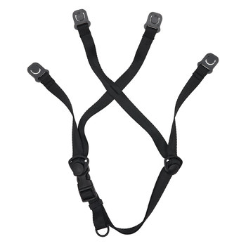 Ergodyne Skullerz 8901 Barboquejo para casco de seguridad 60580 - Negro