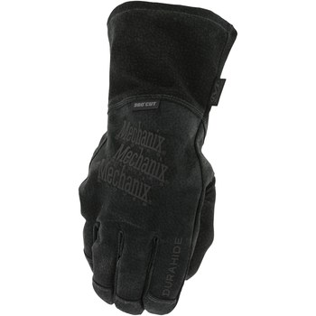 Mechanix Wear TAA Pulse Negro Pequeño Cuero Guantes para soldadura - 781513-65959