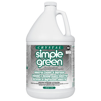 Simple Green Cristal Incoloro Limpiador/Desengrasante Concentrado - Líquido 1 gal Botella - Sin perfume Fragancia - 00018