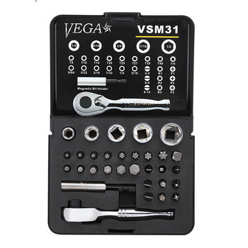 Vega Tools Juego de brocas impulsoras VSM-31 - 01000