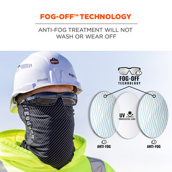 Ergodyne Skullerz ODin-AFTY Lentes de seguridad lente Humo - Marco completo - 720476-50533