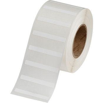 Brady BradyJet J20-151-7425J Rollo de etiquetas imprimibles de inyección de tinta - 2 pulg. x 0.25 pulg. - Polipropileno - Blanco - B-7425J