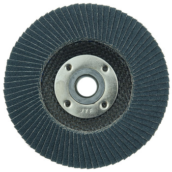 Weiler Tiger Paw Tipo 27 - Zirconia - 4 1/2 pulg. - 80 - Mediano - 51115