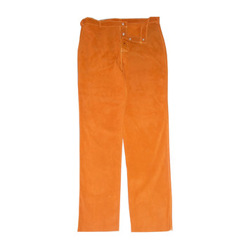 Imágen de Chicago Protective Apparel Naranja Grande Cuero Pantalones resistentes al fuego (Imagen principal del producto)