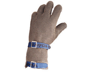 Imágen de Honeywell Whiting & Davis Gris Extrapequeño Malla de acero inoxidable Guante resistente a cortes (Imagen principal del producto)
