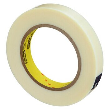3M Scotch 8898 Marfil Cinta de fleje de filamento - 18 mm Anchura x 55 m Longitud - 4.6 mil Espesor - 48132
