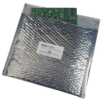 SCS Serie 2300R Bolsa protectora estática - 15 pulg. x 14 pulg. - Plateado - scs 2301415