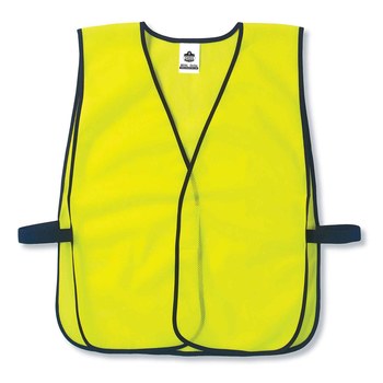 Imágen de Ergodyne Glowear 8010HL Lima de alta visibilidad Poliéster Malla Chaleco de alta visibilidad (Imagen principal del producto)