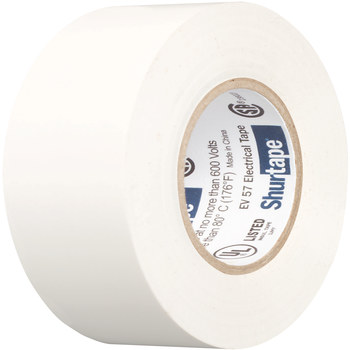 Shurtape Blanco Cinta eléctrica - 3/4 pulg. Anchura x 66 pies Longitud - 7.0 mil Espesor - shurtape 200783