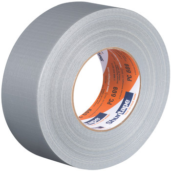 Shurtape PC 609 Plateado Cinta para ductos - 48 mm Anchura x 55 m Longitud - 10 mil Espesor - shurtape 149263