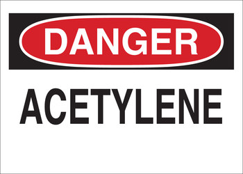 Imágen de Brady B-120 Poliéster reforzado con fibra de vidrio Rectángulo Blanco Inglés Señal de advertencia química 70206 (Imagen principal del producto)