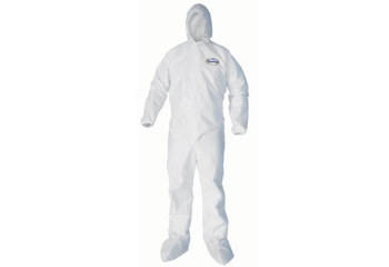 Imágen de Kimberly-Clark Kleenguard A40 Blanco 5XG Laminado de película microporosa Overoles desechables para trabajo y uso general (Imagen principal del producto)