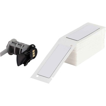Imágen de Brady Blanco Poliéster Transferencia térmica M6-176-593 Etiquetas para impresora con panel en relieve (Imagen principal del producto)