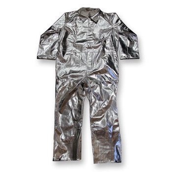 Imágen de Chicago Protective Apparel Plateado Pequeño Rayón aluminizado Overoles resistentes al calor (Imagen principal del producto)