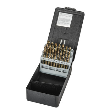 Imágen de Precision Twist Drill 135° Corte de mano derecha Cobalto de alta velocidad C26M42CO Juego de brocas de longitud de talón 5995585 (Imagen principal del producto)