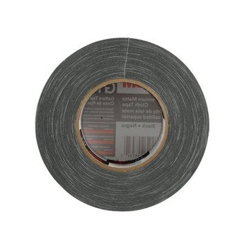 3M GT3 Negro Cinta gaffer - 72 mm Anchura x 50 m Longitud - 11 mil Espesor - 98534