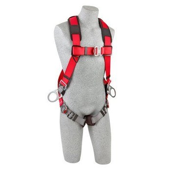 Protecta PRO Posicionamiento Arnés para el cuerpo 1191261 - tamaño XL - Rojo - 01052