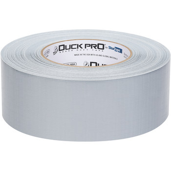 Shurtape Duck Pro PC 9S Plateado Cinta para ductos - 48 mm Anchura x 55 m Longitud - 9 mil Espesor - shurtape 105450