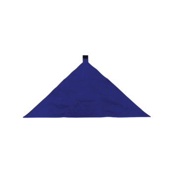 Bullhead Safety Azul Algodón Pantalla de refrigeración - glo-s3
