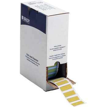 Imágen de Brady PermaSleeve Amarillo Transferencia térmica BM-375-175-342-YL Etiquetas termorretráctiles para cables y alambres (Imagen principal del producto)