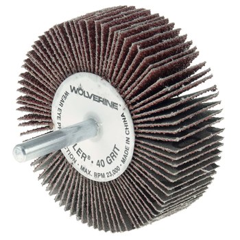 Weiler Wolverine Rueda laminada 30778 - Óxido de aluminio - 2-1/2 pulg.