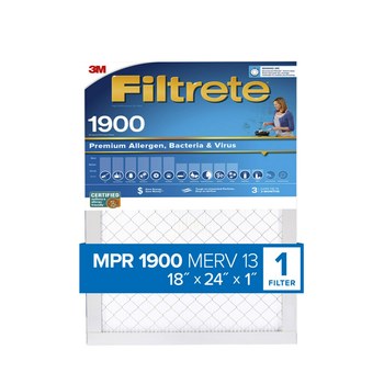 3M Filtrete Premium Allergen 18 pulg. x 24 pulg. x 1 pulg. UA21-4 MERV 13, 1900 MPR Filtro de aire - 02412