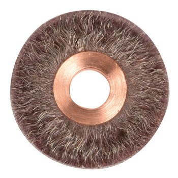 Weiler Polyflex 35240 Cepillo de rueda - Prensado encapsulado Acero cerda