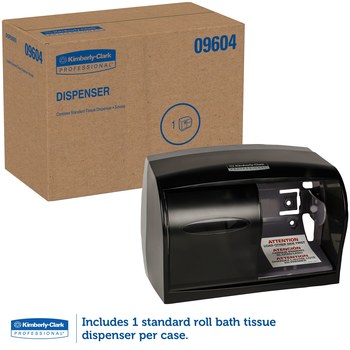 Kimberly-Clark 09604 Dispensador de papel higiénico - Gris