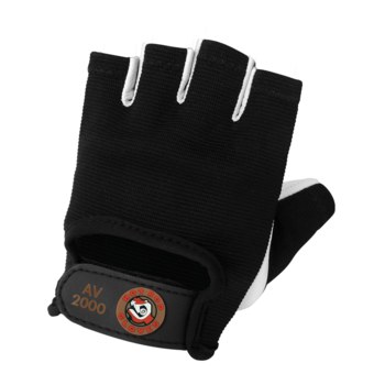 Global Glove Hot Rod AV2000 Negro/Blanco Grande Cuero Piel de cabra Cuero Guantes de mecánico - av2000 lg
