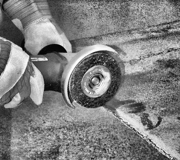 Weiler Polyflex 35416 Cepillo de rueda - Prensado encapsulado Acero cerda