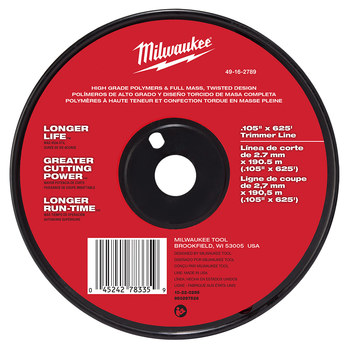 Milwaukee Línea de corte - 0.105 pulg. Diam. de Línea - 49-16-2789