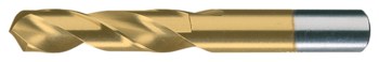 Chicago-Latrobe 157-TN Taladro de máquina de tornillo - Corte de mano derecha - Punta Radial 118° - Acabado TiN - Longitud Total 3.25 pulg. - Flauta Espiral - Acero de alta velocidad - Vástago Recto - 55117