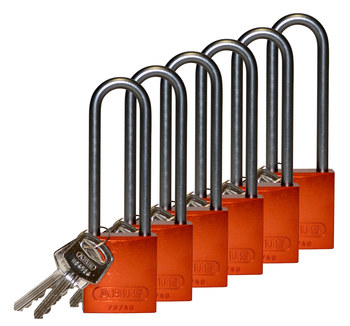 Imágen de Brady - 123315 Candado de seguridad con llave (Imagen principal del producto)