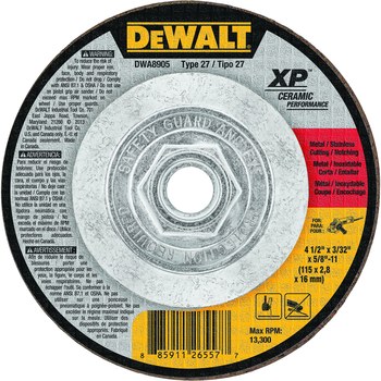Imágen de DEWALT Rueda de corte 26557 (Imagen principal del producto)