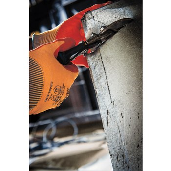 Global Glove Samurai Glove Naranja de alta vis. 2XG Tuffalene UHMWPE Tuffalene UHMWPE Guantes resistentes a cortes - cr488 2x