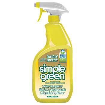 Simple Green Amarillo Limpiador/Desengrasante Concentrado - Rociar 24 oz Botella - Aroma de limón Fragancia - 00012
