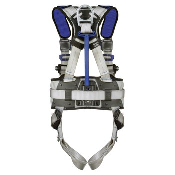 DBI-SALA ExoFit X100 Construction, Posicionamiento Arnés para el cuerpo 70804532607 - tamaño Grande - Gris - 18285