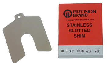 Imagen de Precision Brand Acero inoxidable serie 300 Cuña ranurada 42270 (Imagen principal del producto)