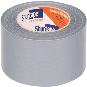 Shurtape ShurGRIP PC 460 Plateado Cinta para ductos - 48 mm Anchura x 55 m Longitud - 6 mil Espesor - shurtape 171376