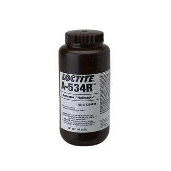 Loctite A-534R 1254434 Activador Rojo Líquido 1 qt Botella - Para uso con Acrílico - 43784