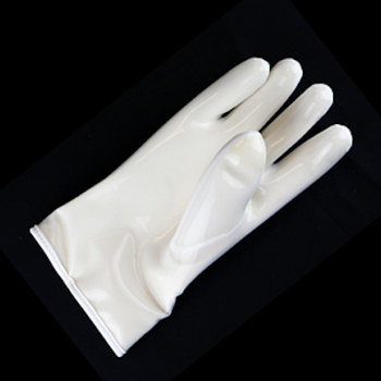 Imágen de QRP Qualatherm 450 Blanco Grande Elastómero de silicón Guantes reutilizables para quirófano (Imagen principal del producto)