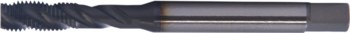 Cleveland PER-980SF 3M Golpecito espiral de la máquina de la flauta - 3 Flauta(s) - Acabado Lubricante Duro - Cobalto (HSS-E) - Longitud Total 2.2047 pulg. - C98034