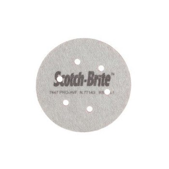 3M Scotch-Brite Hookit No tejido A/O óxido de aluminio AO Granate Disco de velcro - A/O óxido de aluminio AO - 6 pulg. - Muy fino - 77143